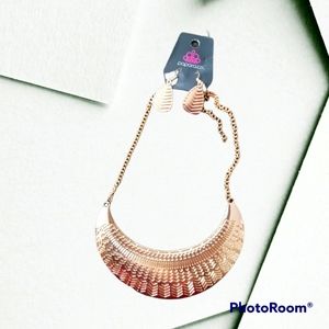 Paparazzi Necklace and Earrings
